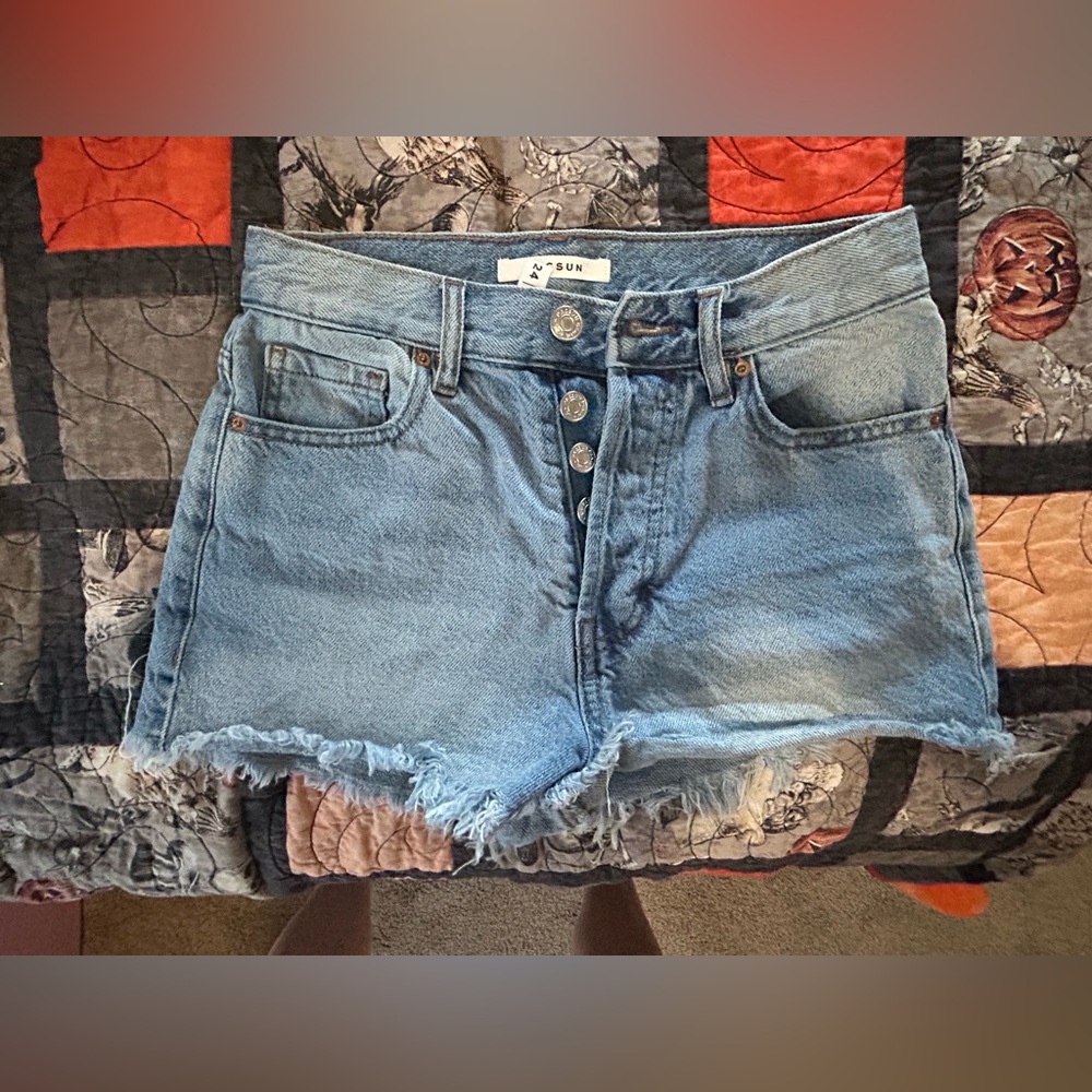 PacSun Light Blue Jean Shorts
